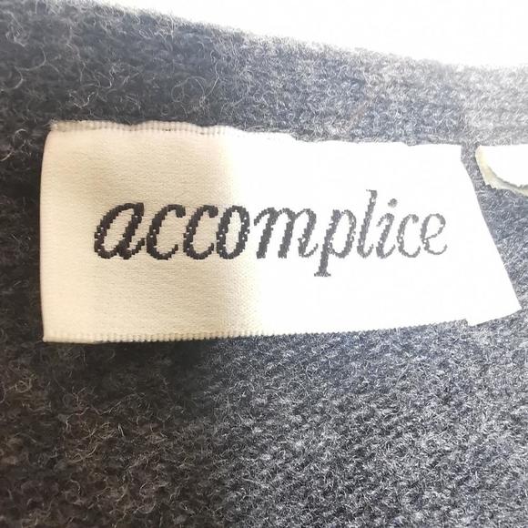 Accomplice Women's M Lambswool Angora Made in Hong Kong Soft and Accomplice - Picture 4 of 12